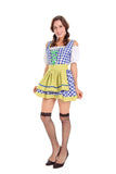 3Pcs /Set Ladies German Beer Maid Wench Dirndl Costume Octoberfest Bavarian Girl Oktoberfest Fancy Dress