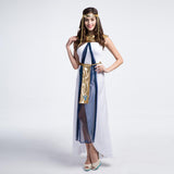 Egyptian Queen Cleopatra Costume Adult Women Halloween Exotic Egyptian Pharaoh Costumes Cosplay Masquerade Party