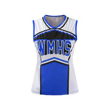 Sexy High School Girl Baseball Cheerleader Costume Sport Cheer Uniform Cheerleading Fancy Dress