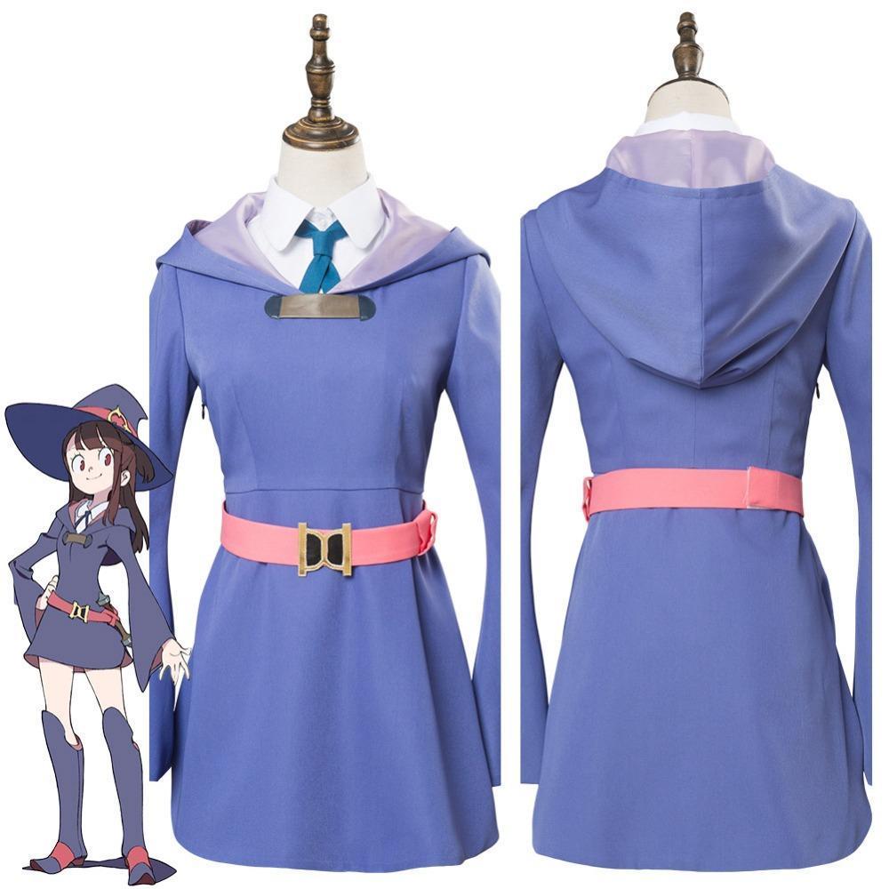 Little Witch Academia Atsuko Kagari Cosplay Costume Uniform Dress Suit