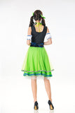 Adult Women German Bavarian Oktoberfest Maid Dirndl Costume Beer Girl Party Fancy Dress