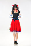 Adult Women German Bavarian Oktoberfest Maid Dirndl Costume Beer Girl Party Fancy Dress