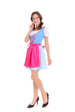 Beer Festival Costume Women German Dirndl Maid Dress Lolita Skirt Oktoberfest Cosplay Costume Beer Carnava Apron Blouse Gown