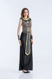 Sexy Sequins Egyptian Queen Costumes Halloween Adult Women Cleopatra Princess Cosplay Masquerade Party