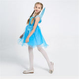 New Arrival Girls Fairy Elf Costume Halloween Performance Party Kids Cosplay Clothing