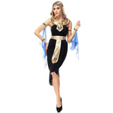 Adults Sexy Egyptian Pharaoh Costumes Queen Egyptian Pharaoh For Cleopatra Girls Halloween Party Fancy Dress