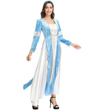 New Design Women's Deluxe Greek Goddess Costumes Adult Women Carnival Party Elegant Greek Queen&Princess Cosplay Dress