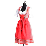 Adult Women Traditional Oktoberfest Costume German Wench Dirndl Skirt Dress Beer Girl Waitress Maid Fancy Dress