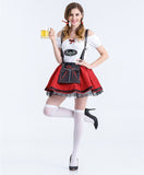 Carnaval October Festival Beer Bar Waiter Costume German Oktoberfest Dirndl Maid Party Fancy Dress