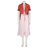 Aerith Gainsborough Costume Aeris Cosplay Outfit Final Fantasy VII Alice Dress