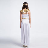 Egyptian Queen Cleopatra Costume Adult Women Halloween Exotic Egyptian Pharaoh Costumes Cosplay Masquerade Party