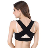 Humpback Posture Corrector Women Chest Brace Up Prevent Chest Hunchback Sagging Posture Corset Bra X Strap Vest