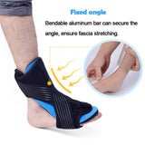 Plantar Fasciitis Night Splint Brace Adjustable Dorsal Night Splint Foot Drop Orthotic Brace Heel Arch Foot Pain