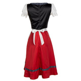 Ladies Traditional Beer Girl Costume Beer Maid Wench Dirndl Costume Oktoberfest Gretchen German Fancy Dress