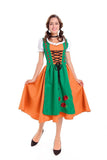 High Quality Beer Girl Maid Costume Oktoberfest German Wench Dirndl Fancy Dress