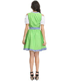 Oktoberfest Costume Party Cosplay Beer Girl Maid Costume Dress for Women Wench German Dirndl Dress