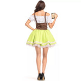 Adult Womens Beer Maid Wench German Oktoberfest Costume Plus Size M-XXXL
