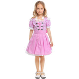 Children Girl Oktoberfest Costume Bavarian German Beer Festival Halloween Fantasia Party Dress For Kids