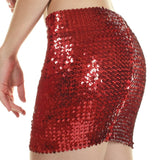 Stretch Sequin Tube Top Glitter Disco Retro Sparkly Boob Bandeau Top Clubwear Sexy Festival Raves Outfit Party Crop Top Costume