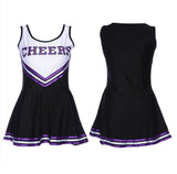 XS-XL Sexy High School Cheerleader Costume Cheer Girls Uniform Cheerleading Fancy Dress