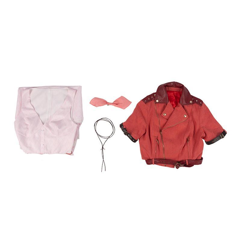 Aerith Gainsborough Costume Aeris Cosplay Outfit Final Fantasy VII Alice Dress