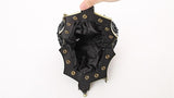 1920s Style Women Party Clutch Wallets Black Beaded Top Frame Flapper Purse Vintage Deco Diamonds Sequin Evening Purse