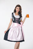 Deluxe Adult Beer Girl Dress Beer Maid Costume Bavarian Oktoberfest Festival Costume Fantasia Cosplay Germany Wench Dirndl Dres