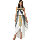 Egyptian Queen Cleopatra Costume Adult Women Halloween Exotic Egyptian Pharaoh Costumes Cosplay Masquerade Party