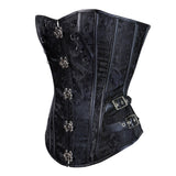 Steampunk Corset Waist Control Sexy Corsets and Bustie Steel Bone Corset Top Overbust Gothic Bustier Corselet Plus Size S-6XL