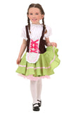 S-XL 2020 Kid Girls Oktoberfest Costume Child German Bavarian Beer Maid Heidi Fancy Dress Halloween Party Outfit For Child