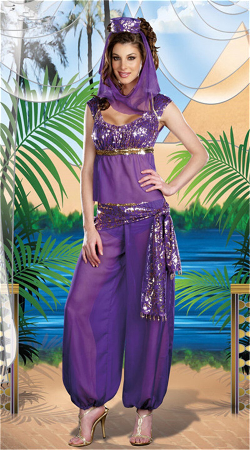 Arab Bellydance Costume Bollywood Belly Dance Costume Set Indian Dance Sari Bellydance Skirt Suit Women Chiffon 5pcs