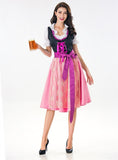 Germany Maid Oktoberfest Costumes for Adult Girl Beer Wench Dirndl Masquerade Party Female Oktoberfest Dress