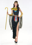 Deluxe Sexy Ladies Fancy Dress Cleopatra Egypt Womens Costume Egyptian Goddess Costume Egypt Queen Cosplay Costume