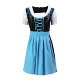 Womens Traditional German Bavarian Beer Girl Costume Sexy Oktoberfest Festival Cosplay Carnival Party Fancy Dress