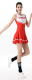 XS-XL Sexy High School Cheerleader Costume Cheer Girls Uniform Cheerleading Fancy Dress