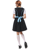 Womens Traditional German Bavarian Beer Girl Costume Sexy Oktoberfest Festival Cosplay Carnival Party Fancy Dress