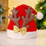 Christmas Hat Children Cartoon Snowman Elk Christmas Decoration Plush Cap Adult Antlers Christmas Supplies Santa Claus Gifts