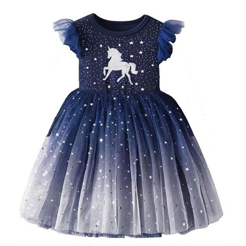 Infantil Kids Summer Princess Dress For Girls
