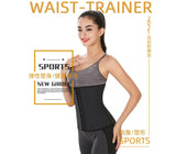 Waist Trainer Latex Corset Waist Control Corset and Bustier Steel Bone Underbust Slimming Shaper Corselet Women