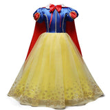Girls Princess Halloween Cosplay Party Costume For Kids Fancy Dress