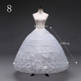 Hot Sell Many Styles  Bridal Wedding Petticoat Hoop Crinoline Prom Underskirt Fancy Skirt Slip