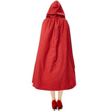 Little Red Riding Hood Costume Adult Cosplay Dress Fairy Tale Queen Fancy Party Halloween Fantasia Carnival Cosplay Costume