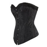 Corset Top for Women Sexy Lace Bustier Corset Lingerie Steel Boned Waist Cincher Bodyshaper Costume Gothic Corsets Plus size