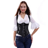 Strap Corsets Vest Waist Cincher Bustiers Top Shape Body Shaper Plus Size Underbust Corset Sexy Women Cupless Corselet