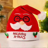 Christmas Hat Children Cartoon Snowman Elk Christmas Decoration Plush Cap Adult Antlers Christmas Supplies Santa Claus Gifts