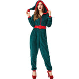 Christmas Child clothes Adult jumpsuits Onesie Cosplay Parents And Children costume Flannel One Piece Onesie Festivals Party