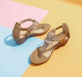 Summer Women Flats Sandals Ladies Rome Style Footwear Open Toe Shoes Plus Size