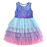 Infantil Kids Summer Princess Dress For Girls
