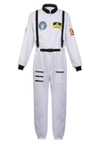 Astronaut Costume Adult Silver Spaceman Costume Plus Size  Women Space Suit Party Dress up Costume  Astronaut Suit Adults White