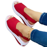 Casual Women Platform Summer Chaussure Open Toe Luxury Sandal New Brand Shoes Sandalias